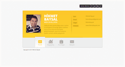 Desktop Screenshot of hikmetbaysal.com